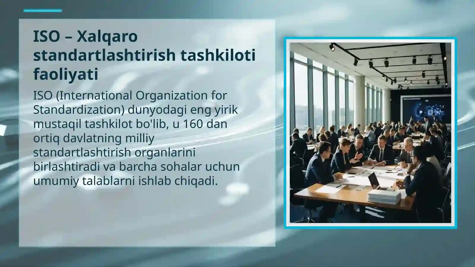 Standartlashuv sohasidagi faoliyat tashkilotlari vaularning vakolatlari, vazifalari 4