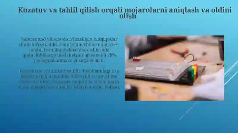 Boshlangʻich sinflarda pedagogik konfiliktlarni modulli texnalogiya asosida bartaraf etish shakli 4