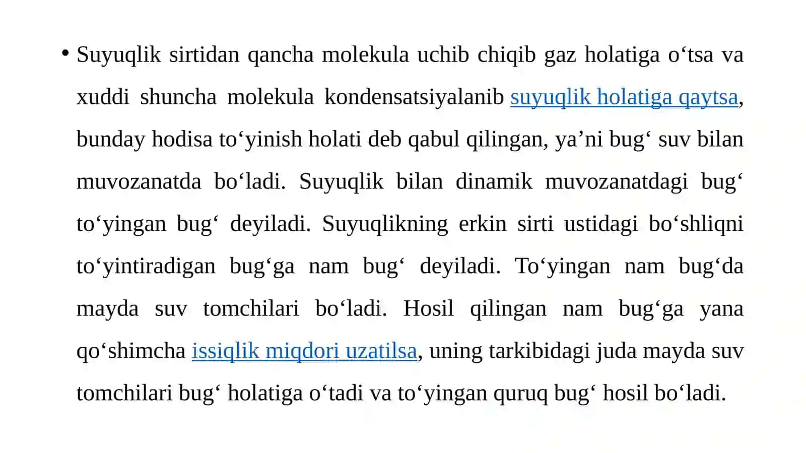 BUG‘NING ASOSIY XOSSALARI 4