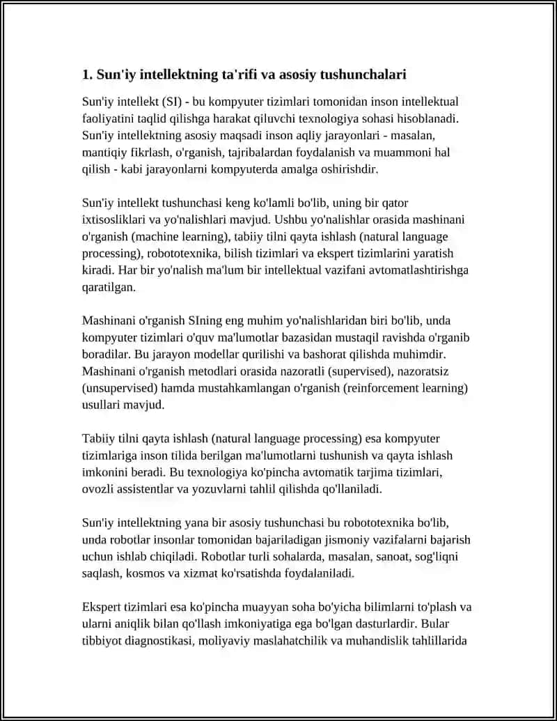 SUN'IY INTELLEKT 4