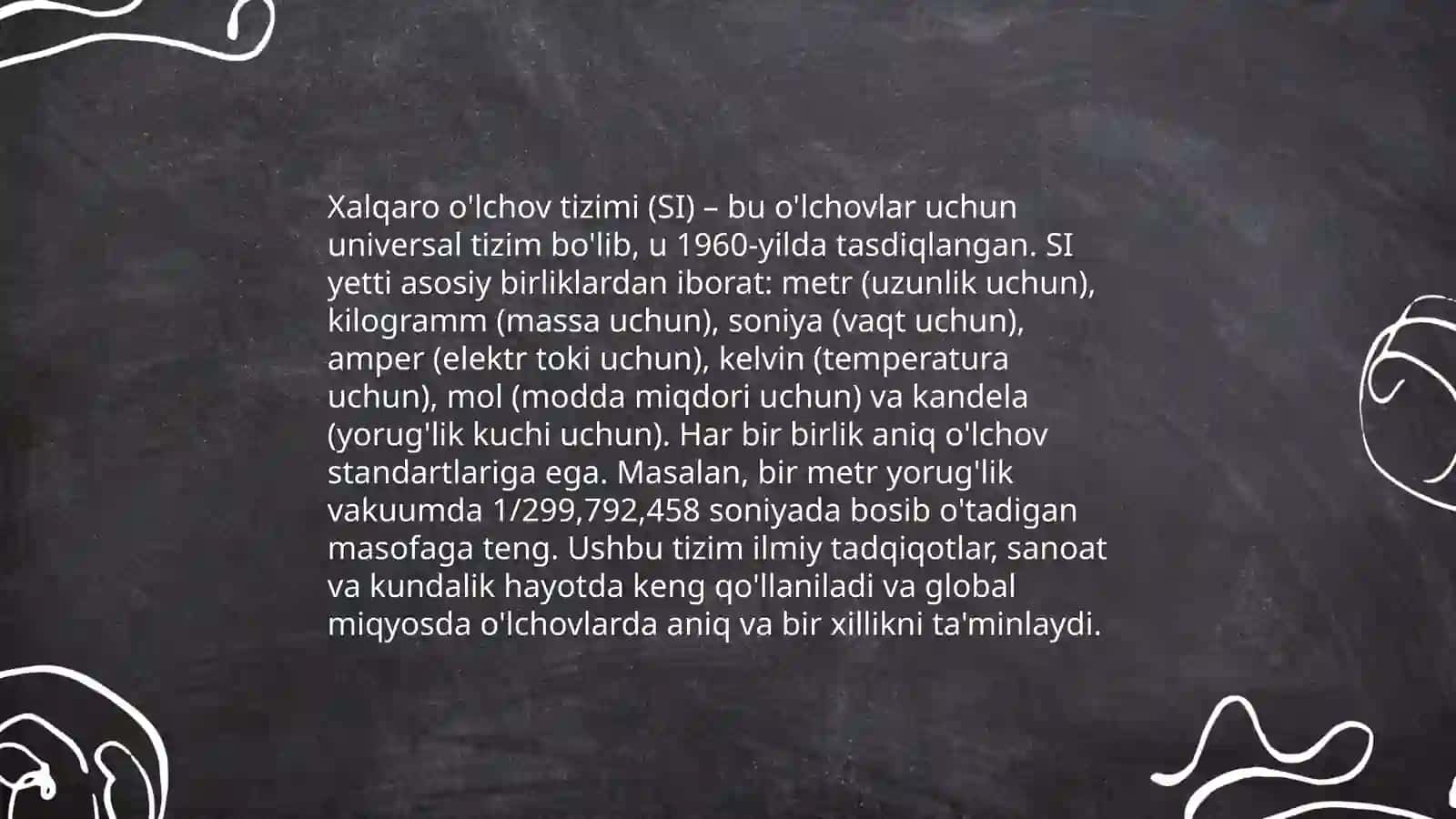 O'lchov birliklari tarixi 4