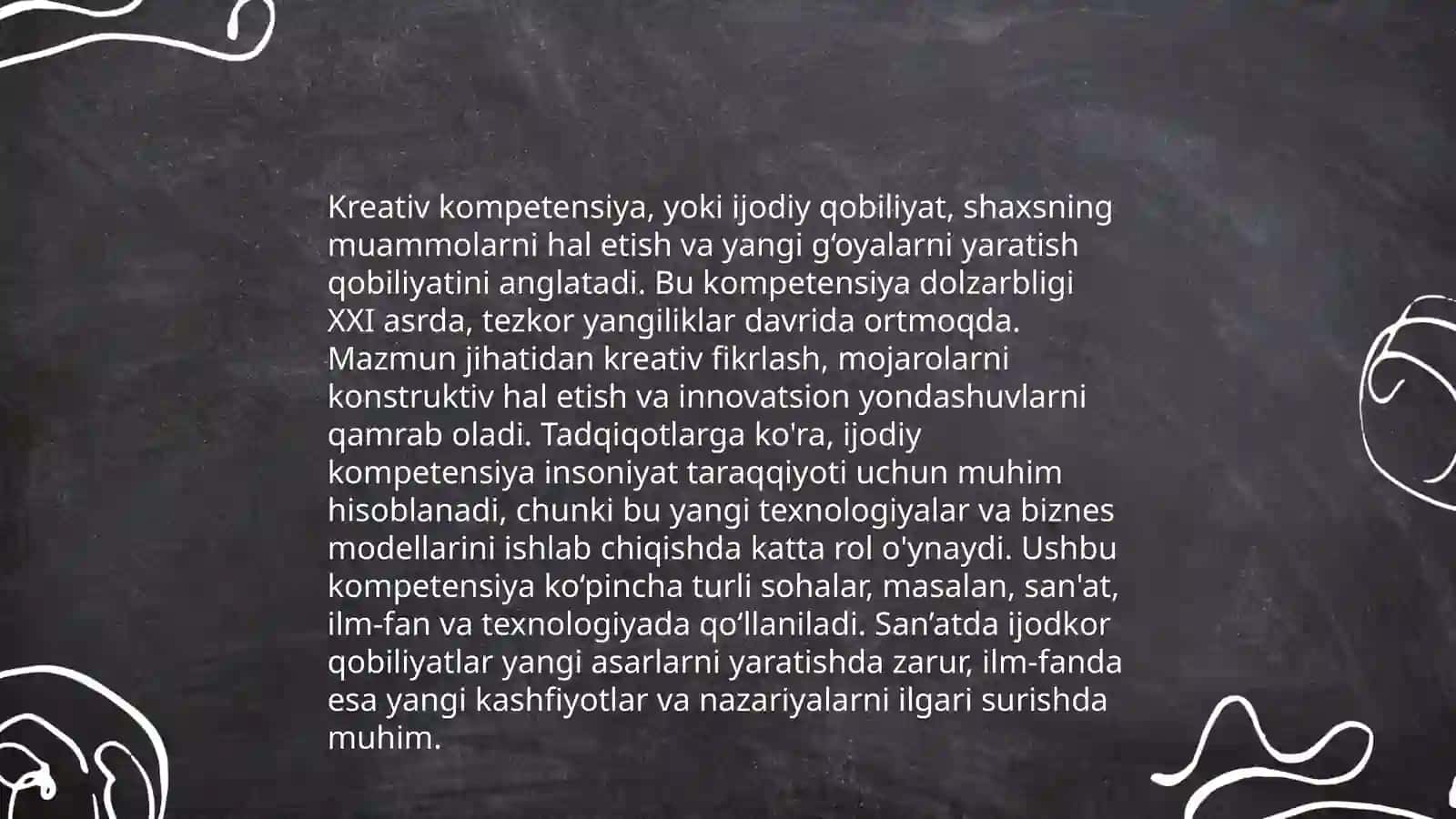 Pedagogik kreativ kompetensiyani shakllantirishning tamoyillari va omillari 4
