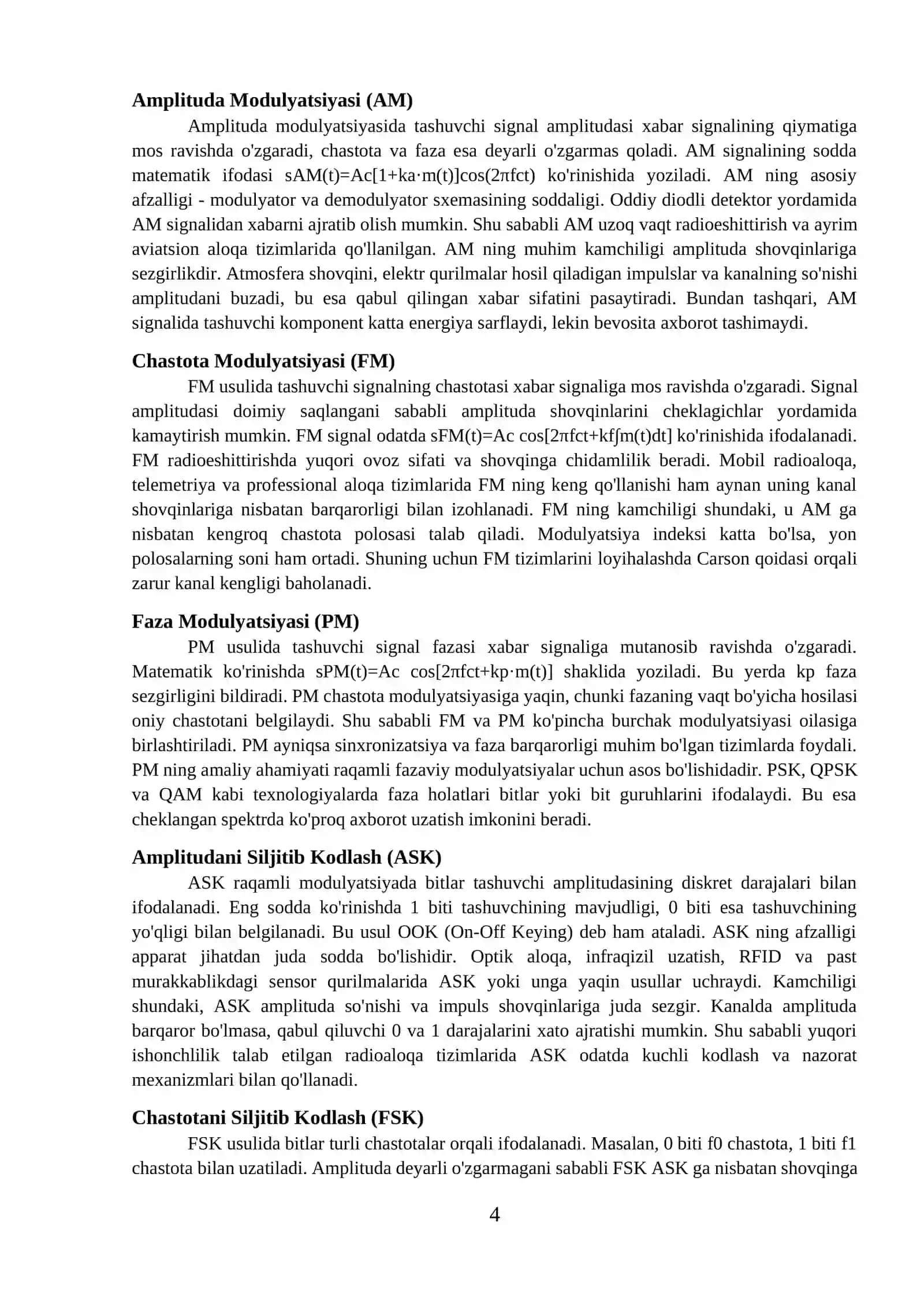 Modulyatsiya Turlari 4