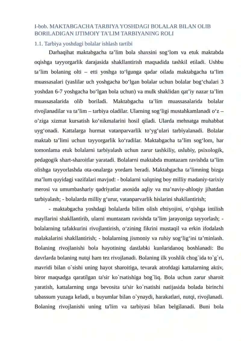 MAKTABDAGI TARBIYA YOSHIDAGI BOLALAR BILAN OLIB BORILAYOTGAN IJTIMIY PEDAGOGIK FAOLIYAT 4
