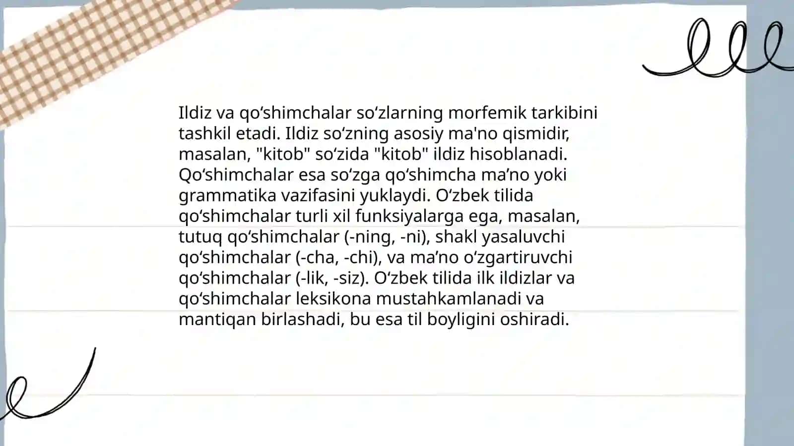 O’zbek tilida so’z yasalishi 4