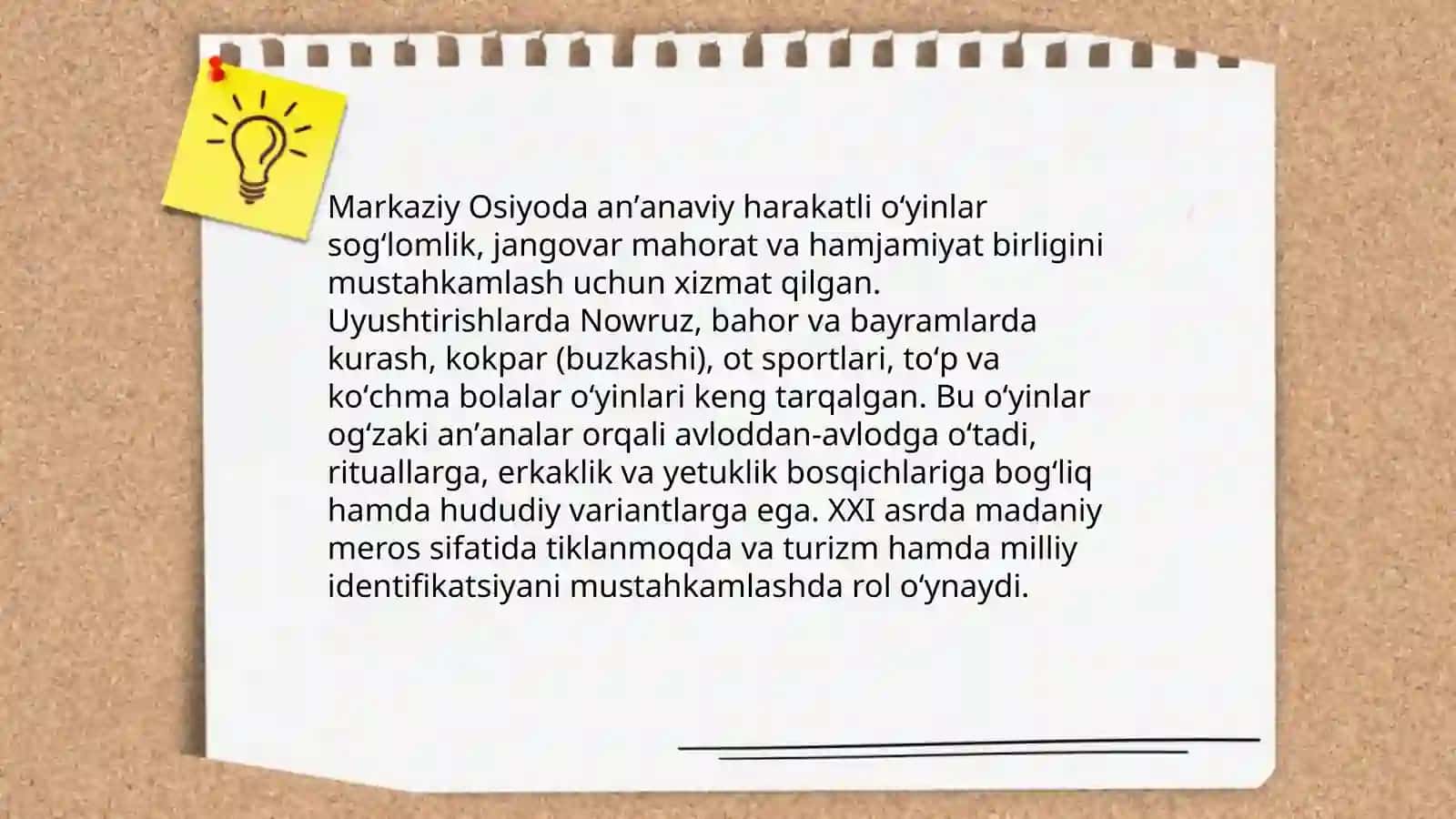 Harakatli oʻyinlarni tarixi 4