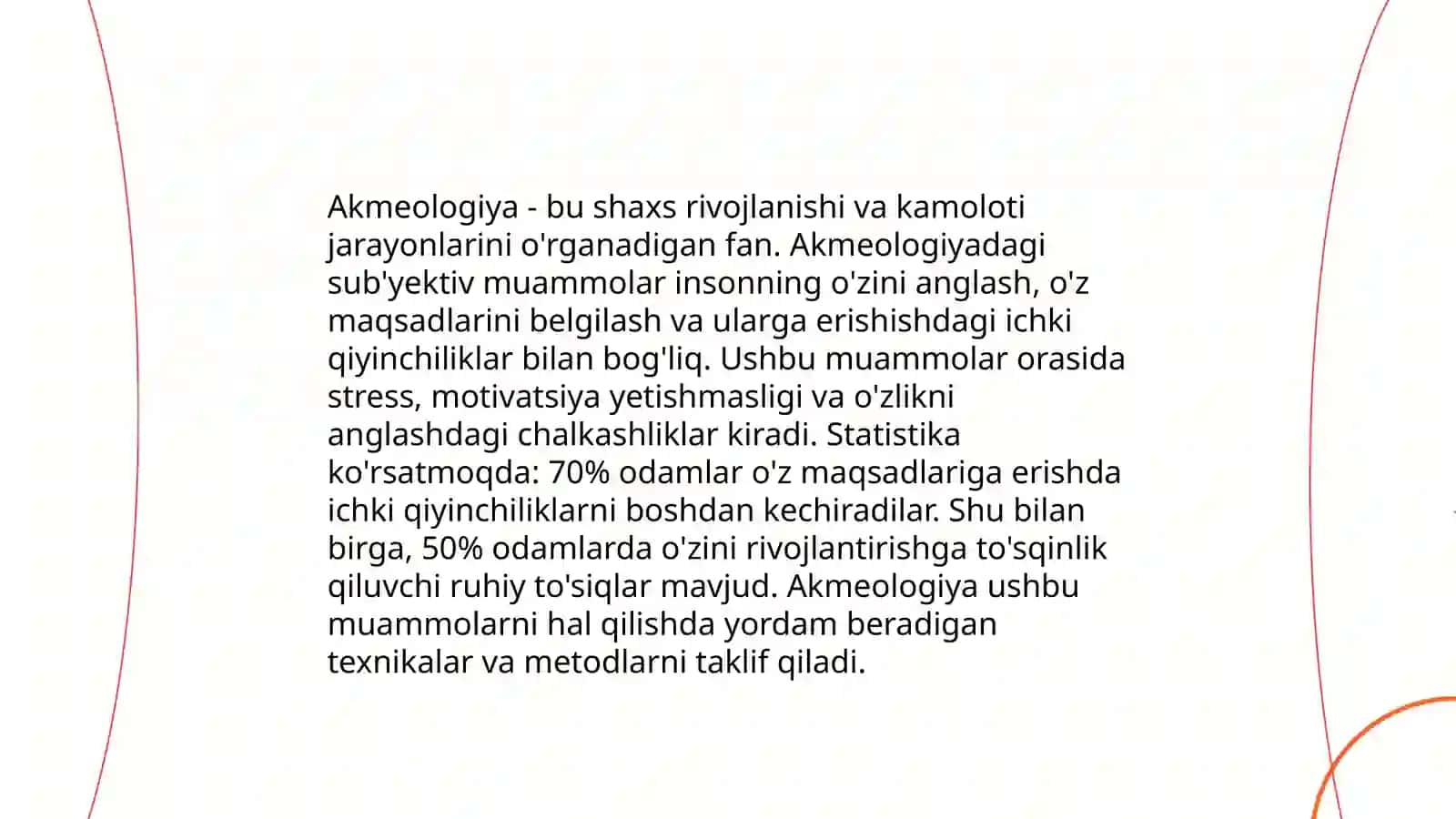 Psixologiya va akmalogiyada sub'yektifs atida paradigma 4