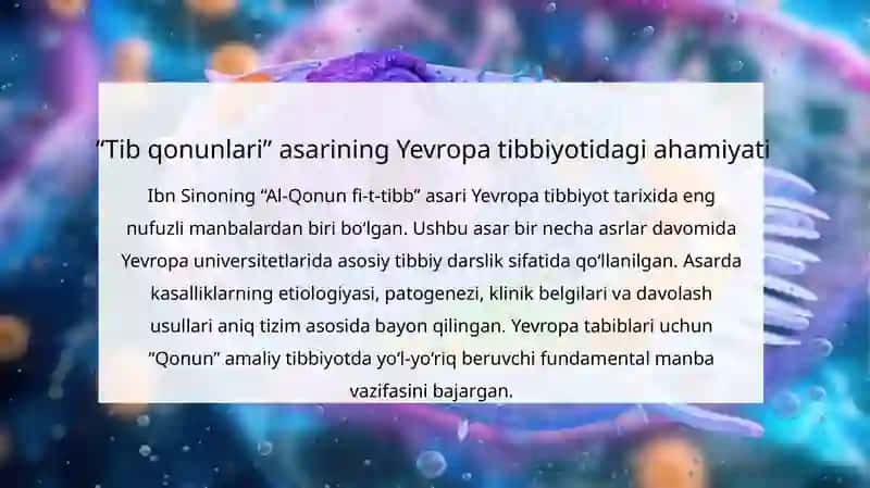 IBN SINO YEVROPA OLIMLARI TALQINIDA 4