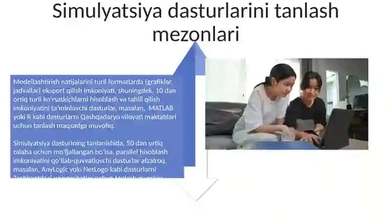 Simulyatsiya Dasturlaridan Foydalanish 4