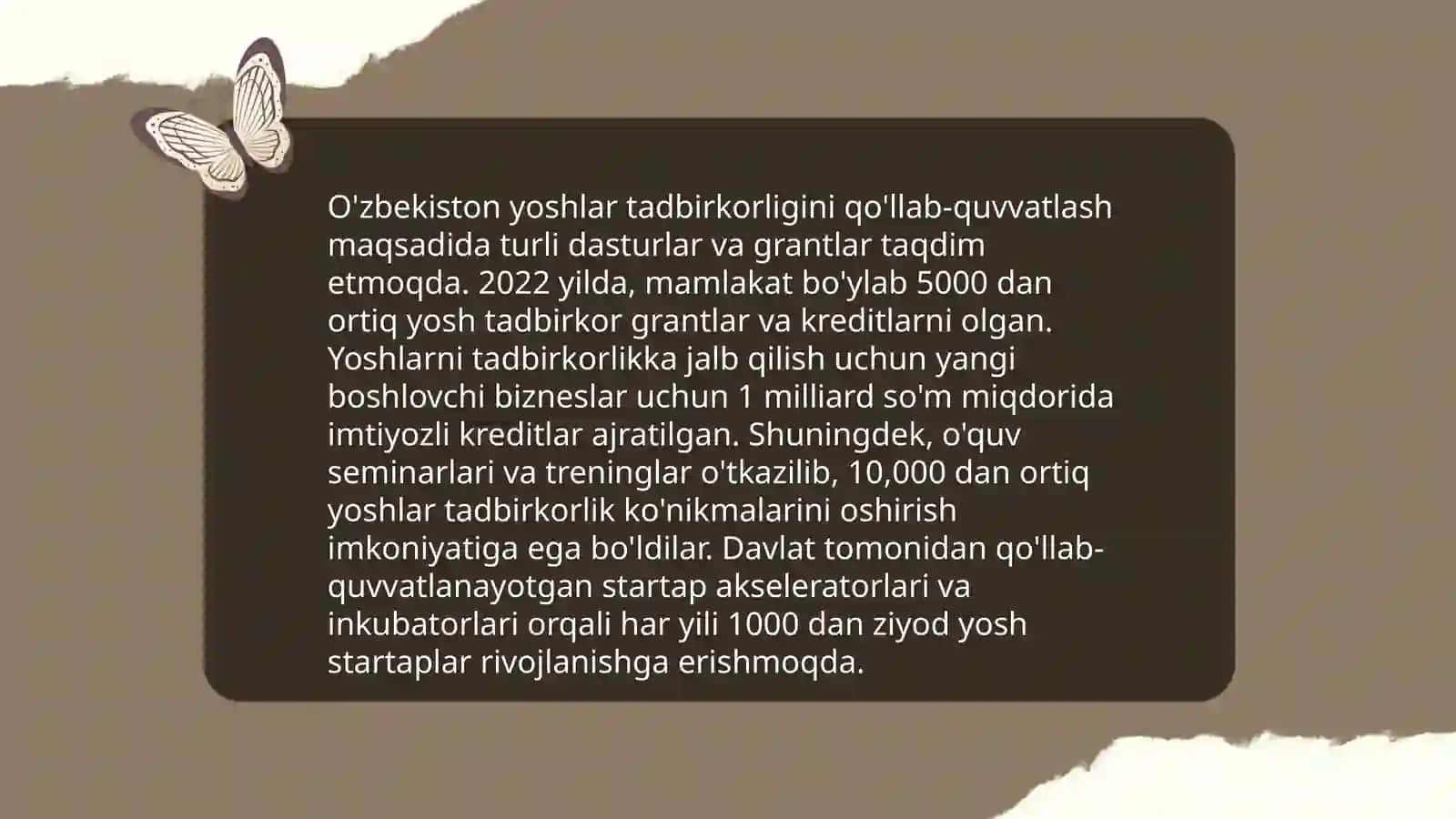 Yoshlar bandligini ta'mimlash 4