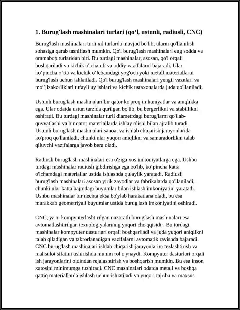 BURUG‘LASH MASHINALARI 4