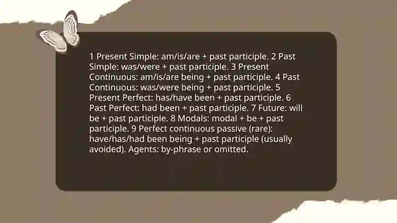 Passive voice 4