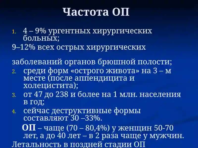 Острый панкреатит 4