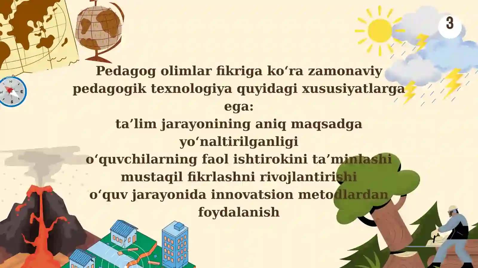 Geografiya mavzulariga oid darslar 4