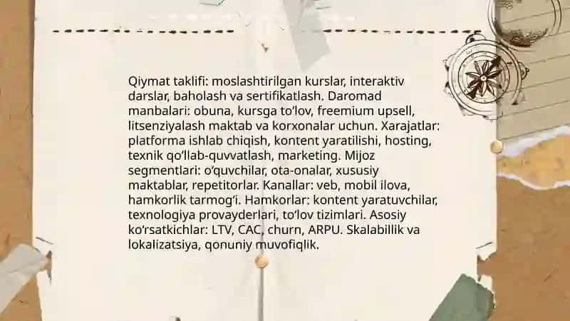 Ta'limda yangi innovatsion raqamli texnologiyalarning o‘rni va xususiy ta’lim muassasalari biznesi 4