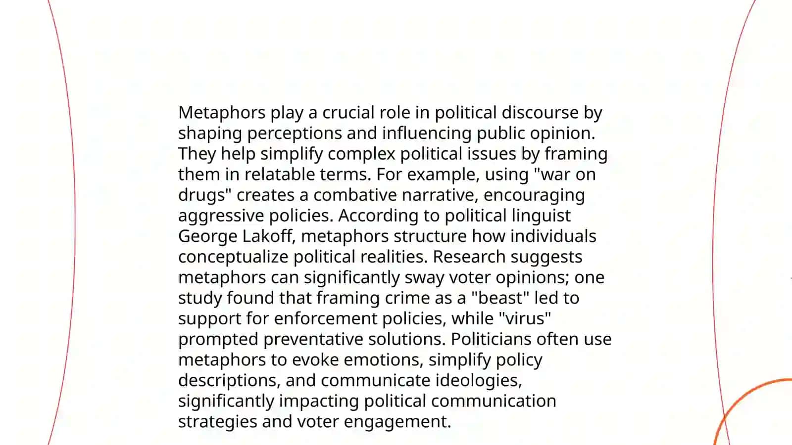 Political Discourse and stylistic analysis 4