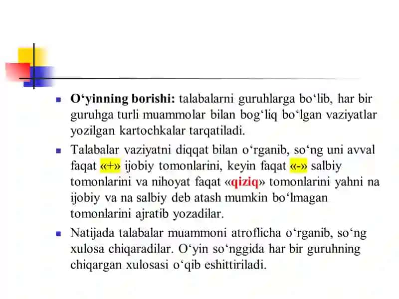 Davriy qonun va davriy sistemasini o‘qitish metodikasi 4