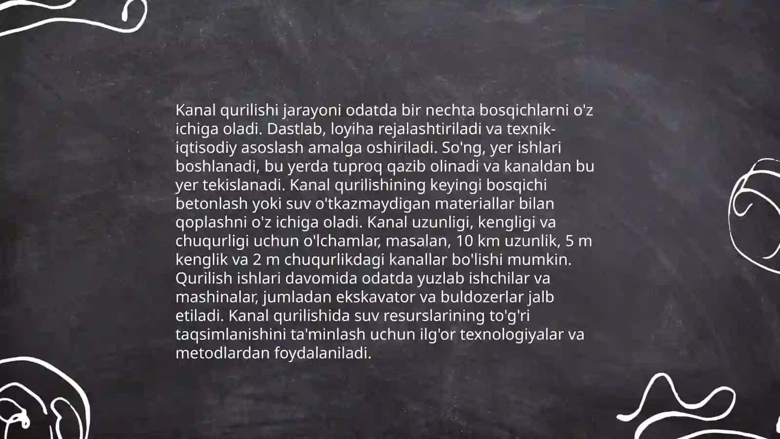 Janubiy Mirzacho'l Kanali 4