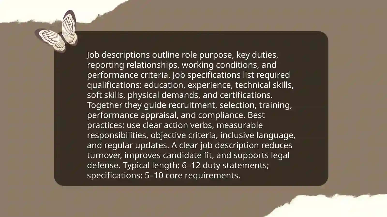 Jobs and responsibilities 4