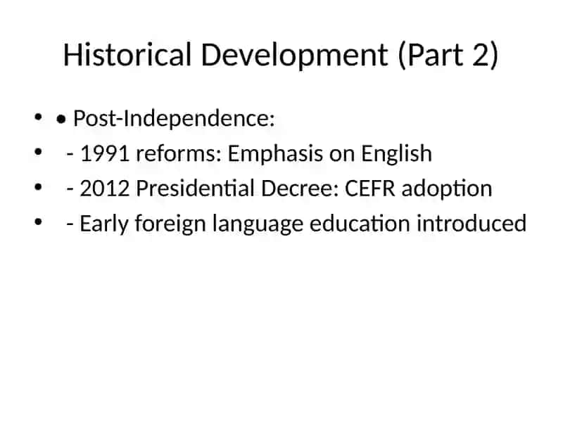 A Short Overview of Teaching Foreign Languages in Uzbekistan 4