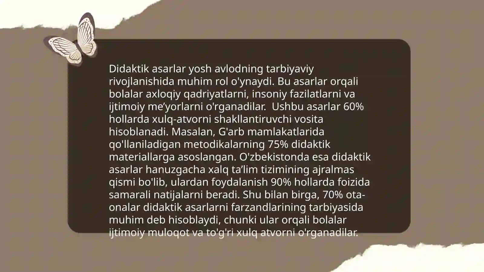 Didaktik adabiyotning asosiy xususiyatlari 4