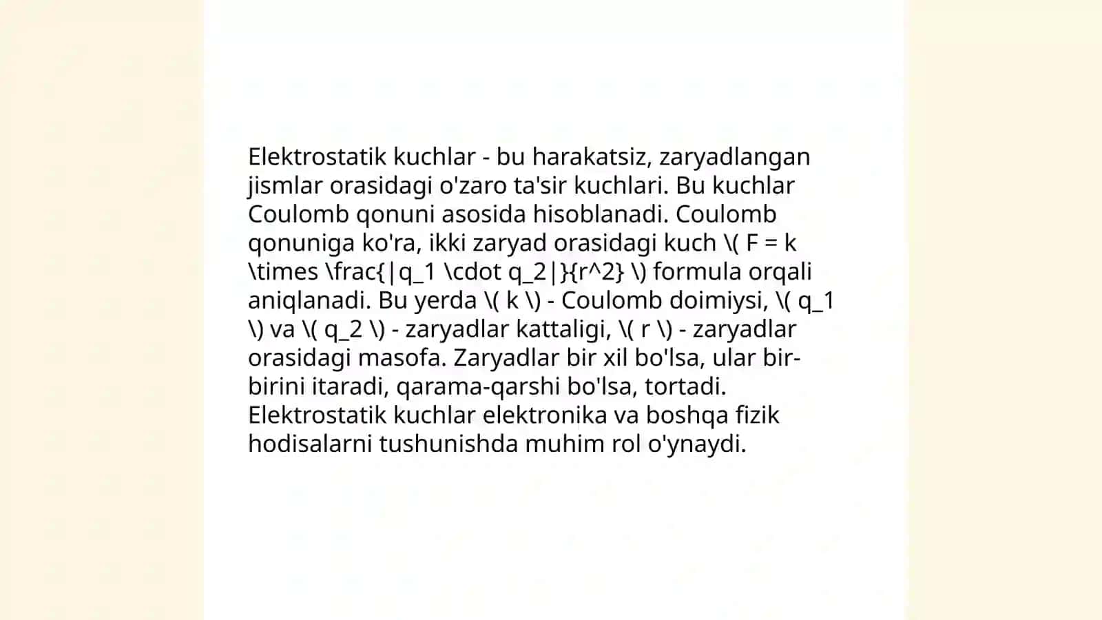 Tabiatdagi kuchlar va ularning xususiyatlari 4