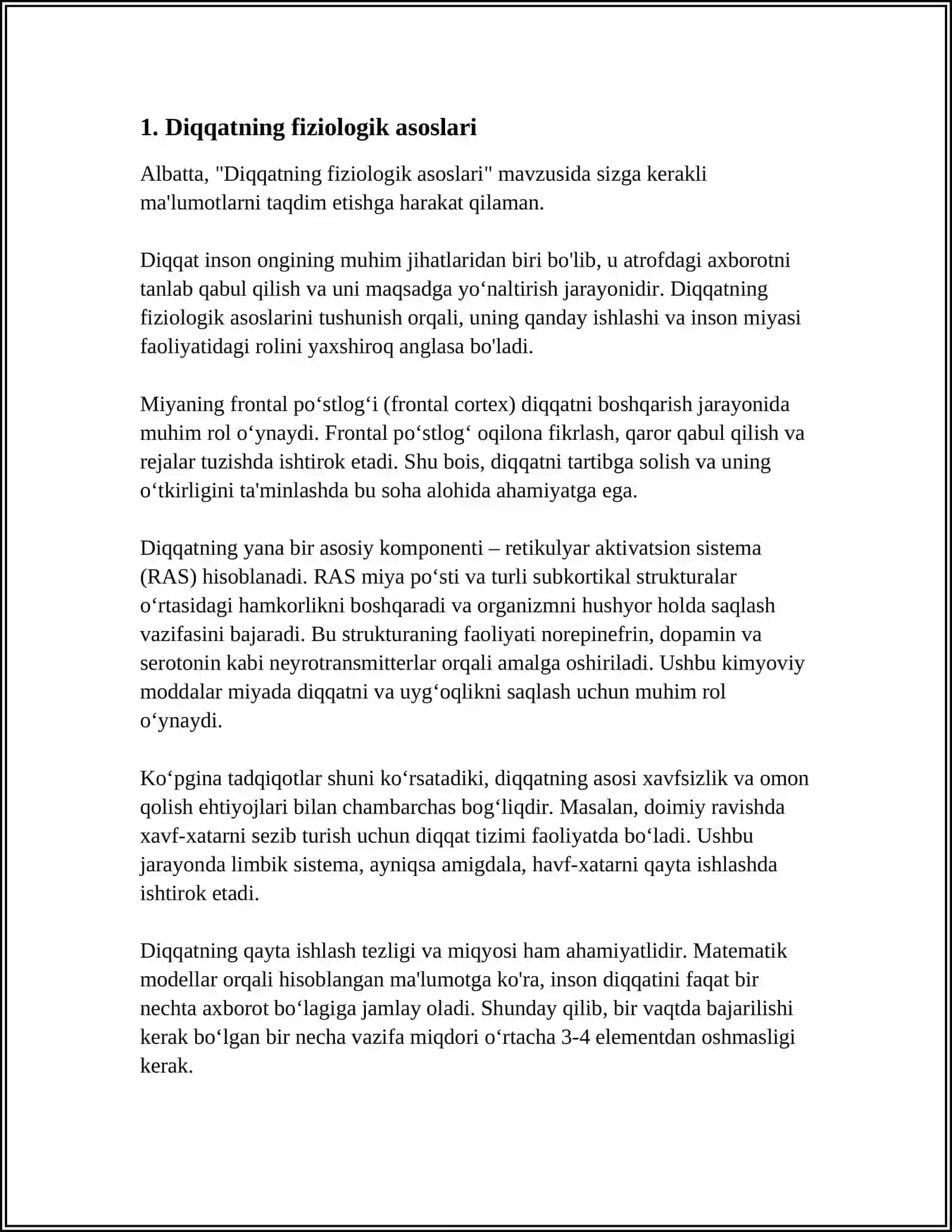 DIQQATNING NERV FIZIALOGIK ASOSLARI 4