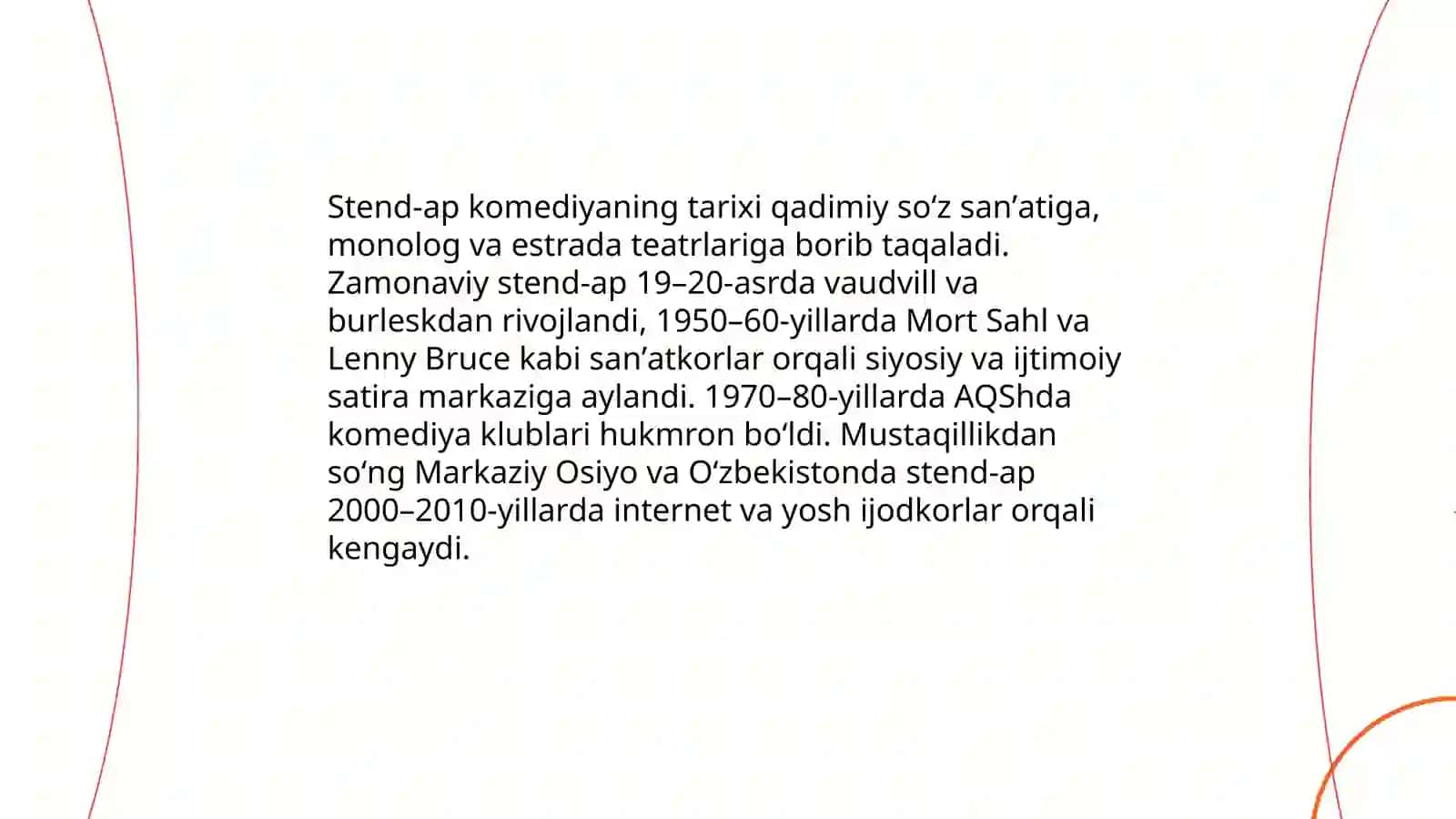 Stend-ap haqida tushuncha 4