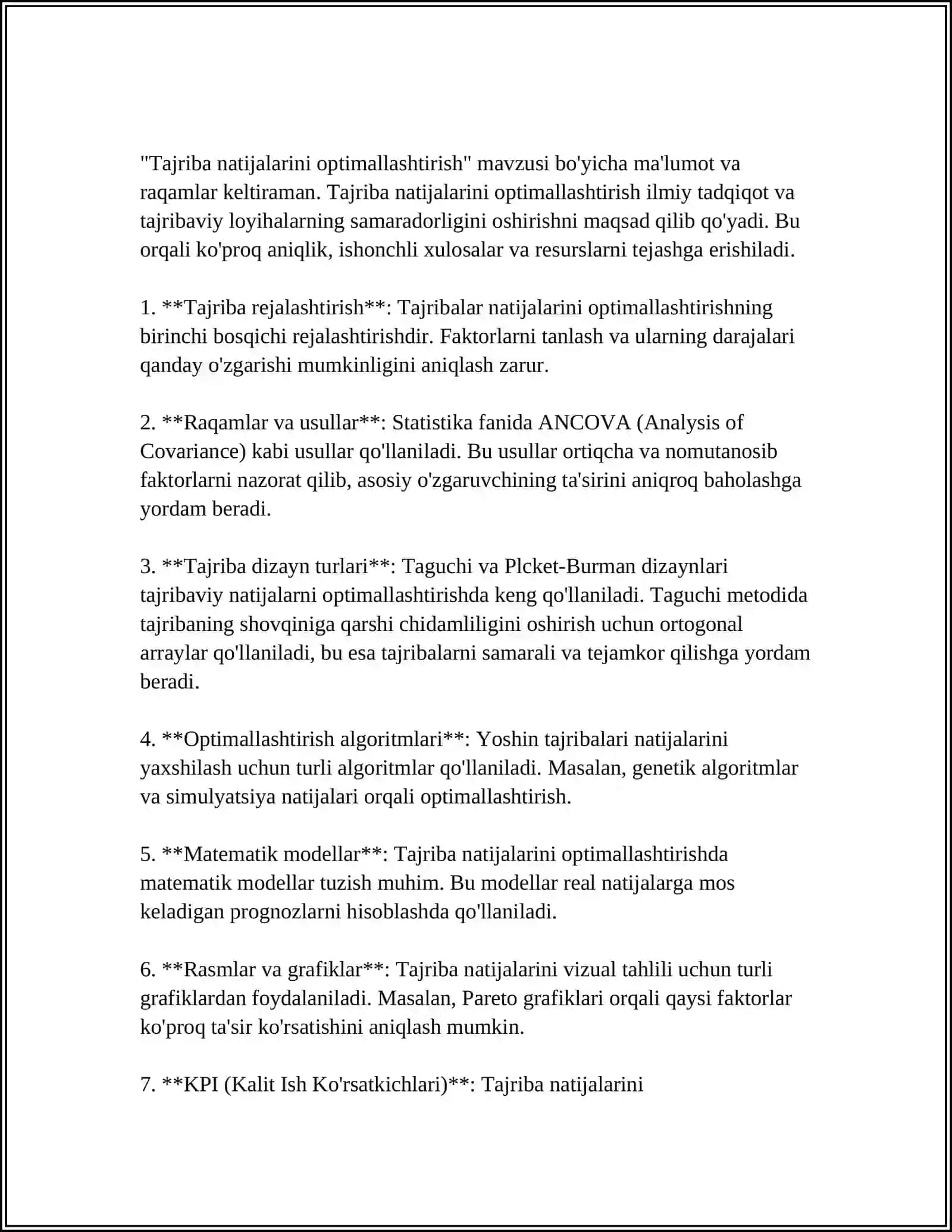 MUSTAQIL ISH Mavzu: SHAXSNI ORGANUVCHI METODLAR 4