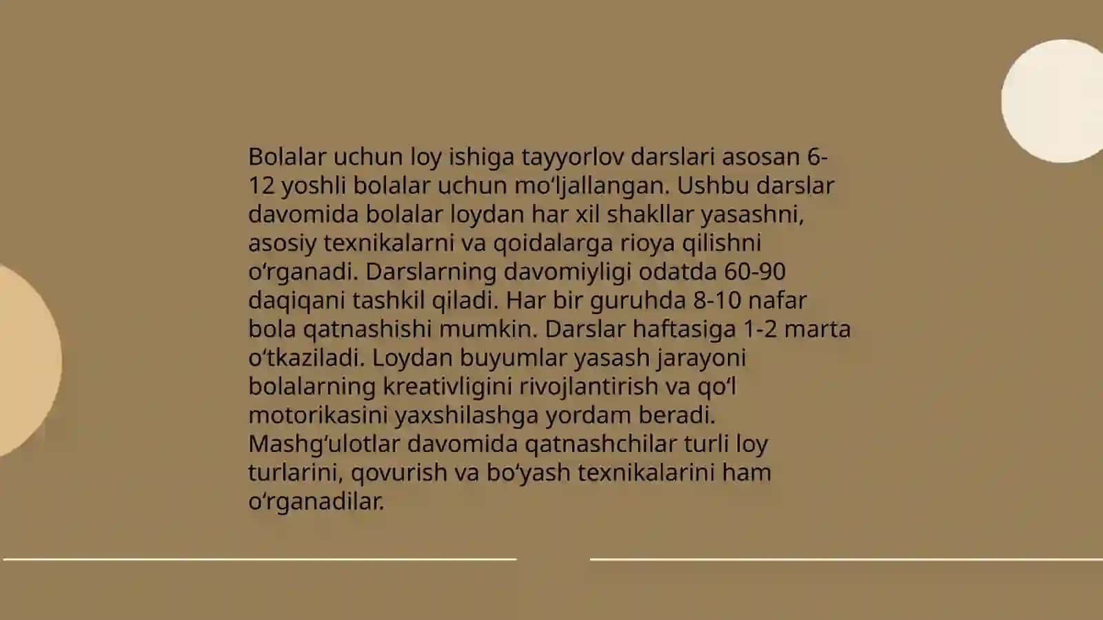 Loy ishiga òrgatish metodi 4