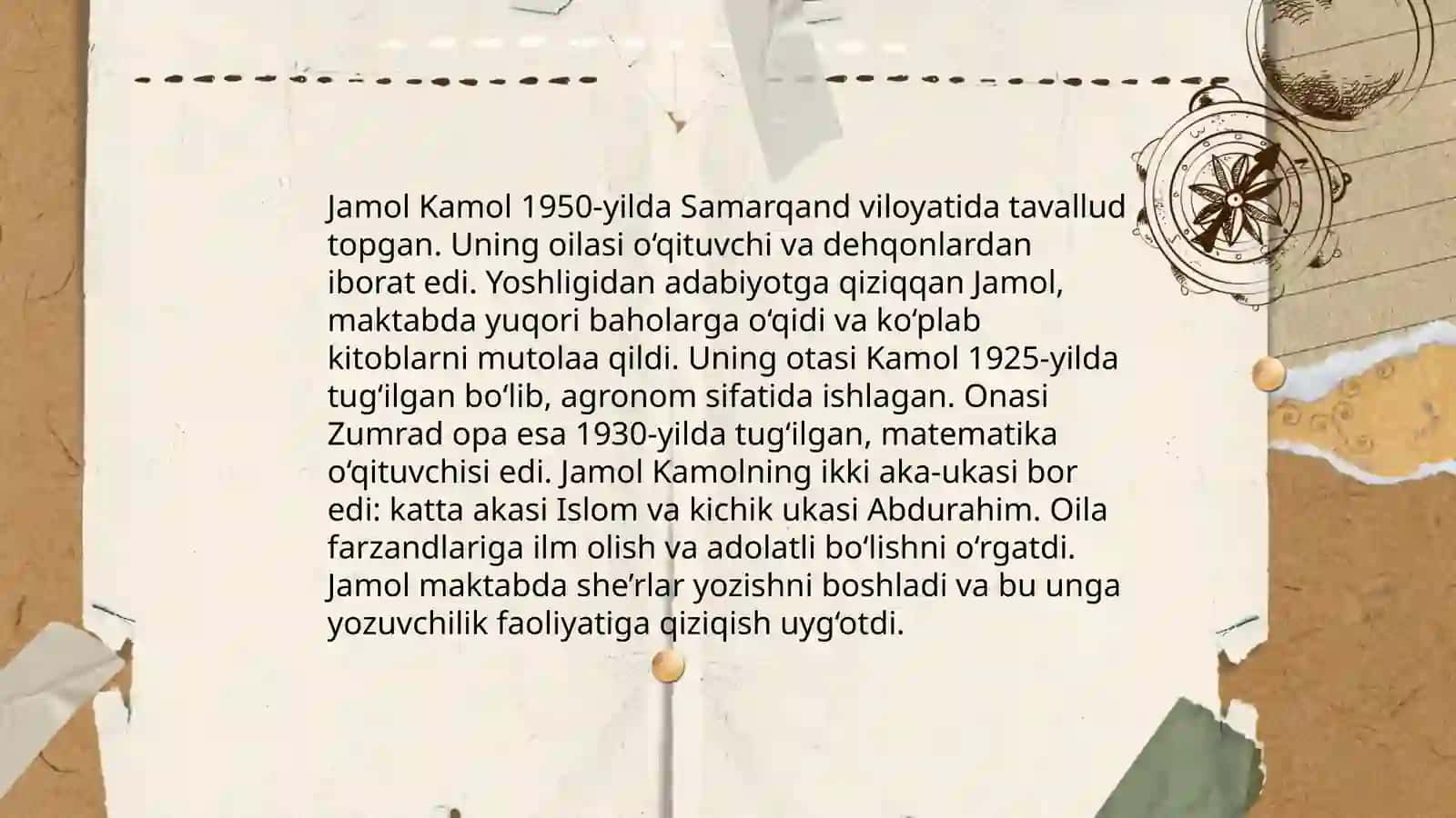 Jamol Kamol hayoti va tarjimalari 4