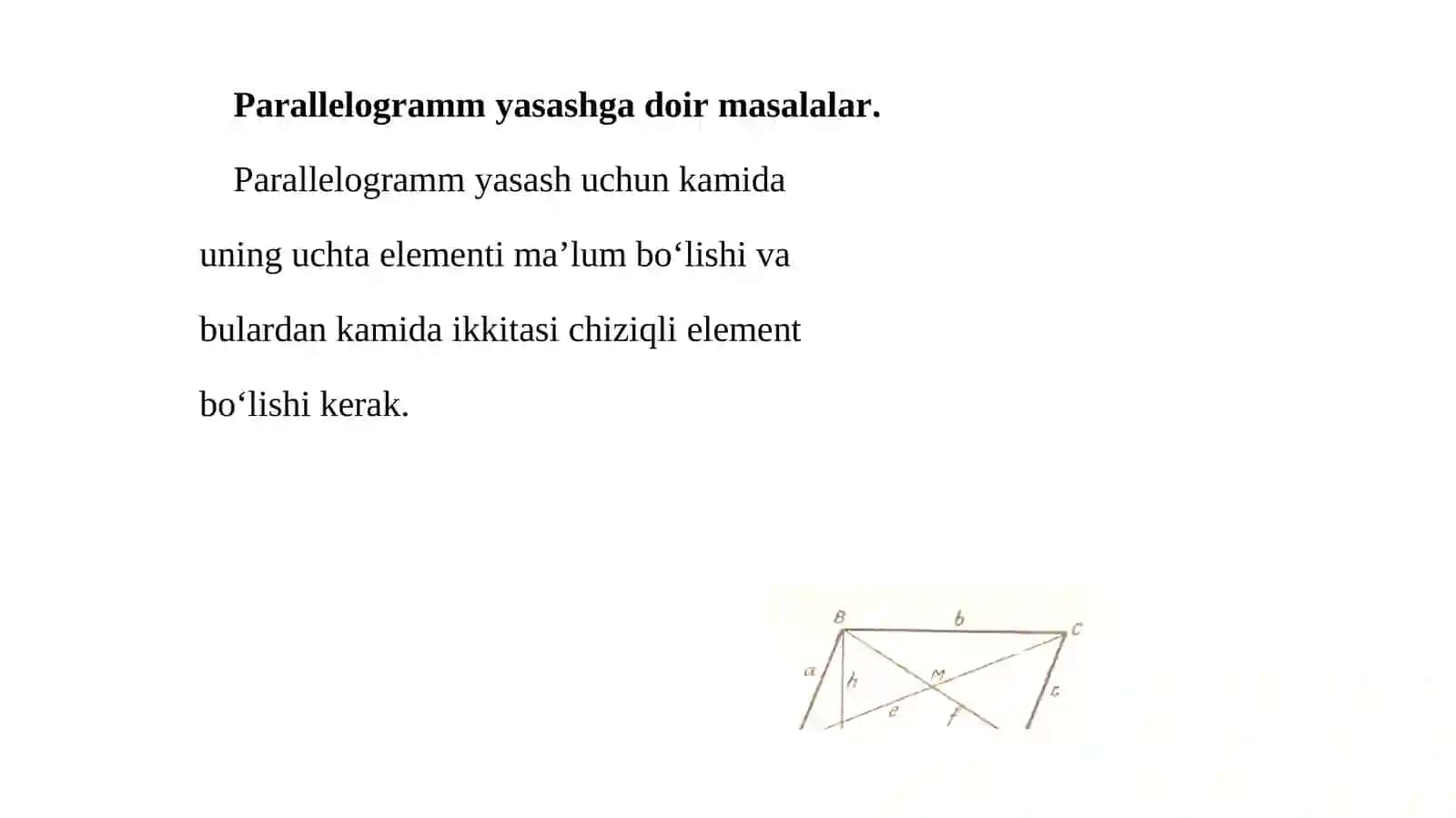 5-Ma’ruza:Bevosita yechiladigan masalalar 4