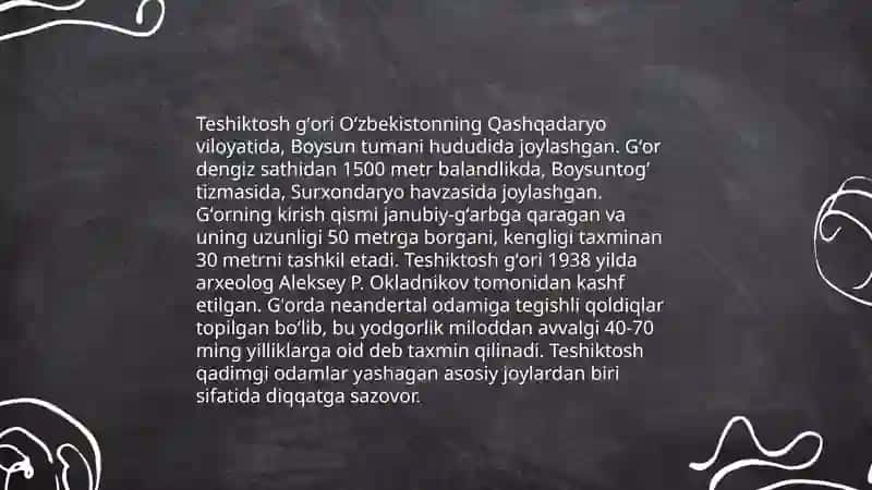 Teshiktosh yodgorligi 4