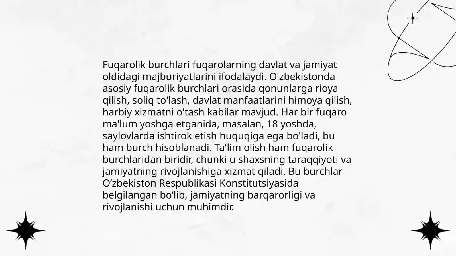 Fuqarolik tarbiyasi 4