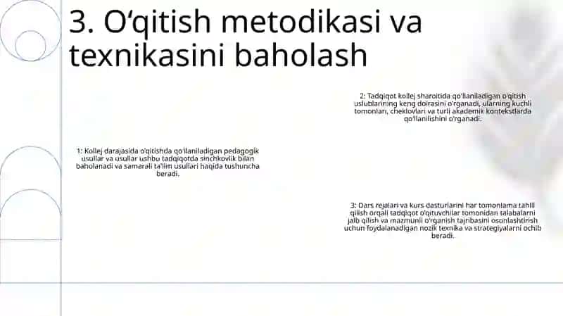 Pedagogika Kollejlarida Amalga Oshiriladigan Oquv Metodik Ishlar 4