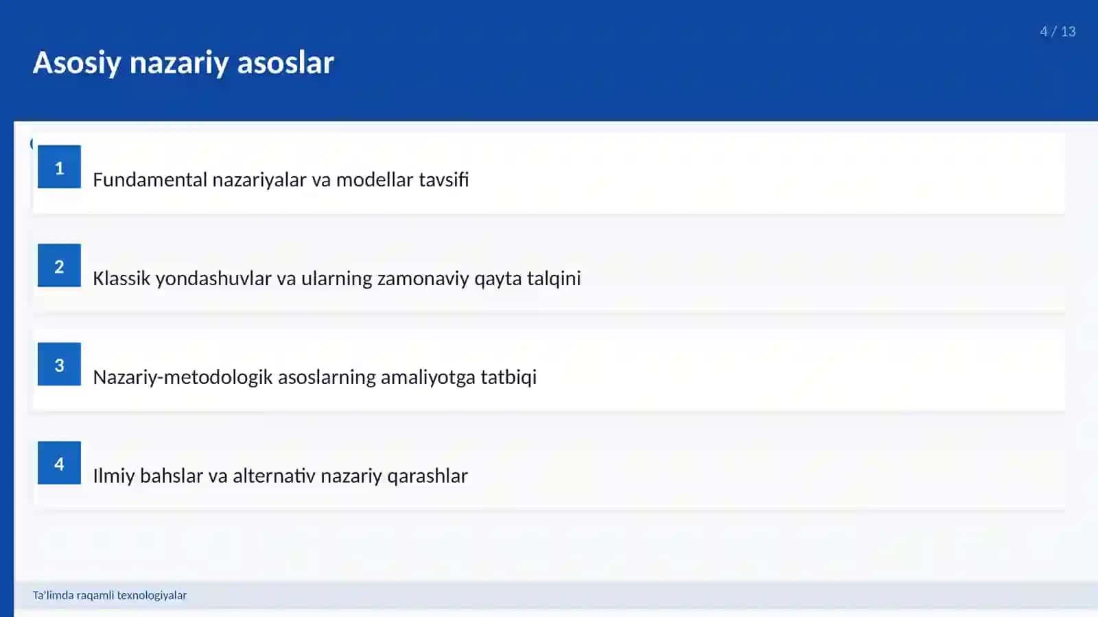 Ta'limda raqamli texnologiyalar 4