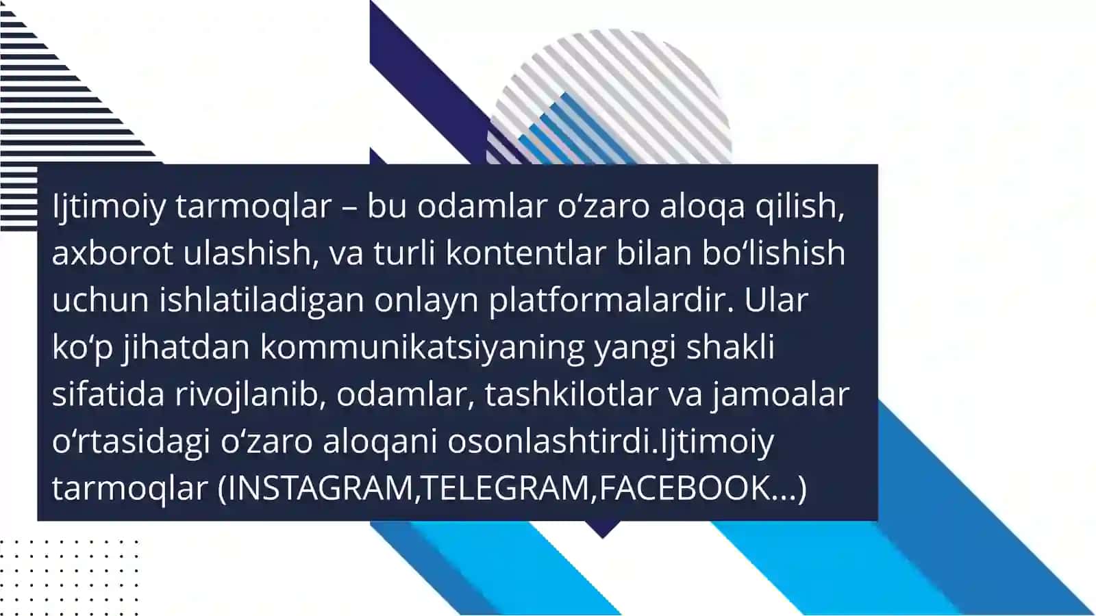 Ijtimoiy tarmoqlarda ma'lumot olish 4