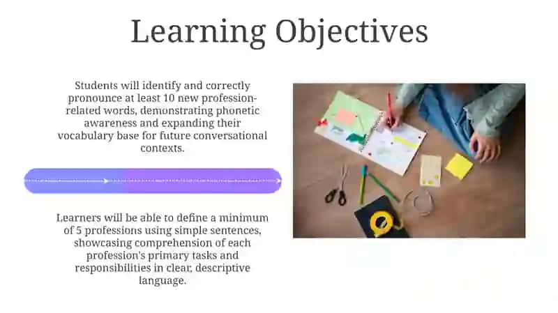 "Professions Vocabulary - A 45-Minute Lesson Plan" 4