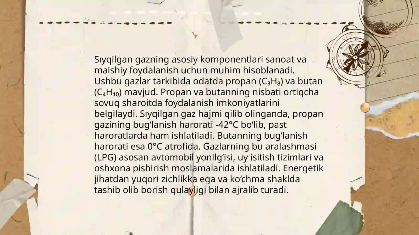 Siqilgan gaz tarkibi va xossalari 4