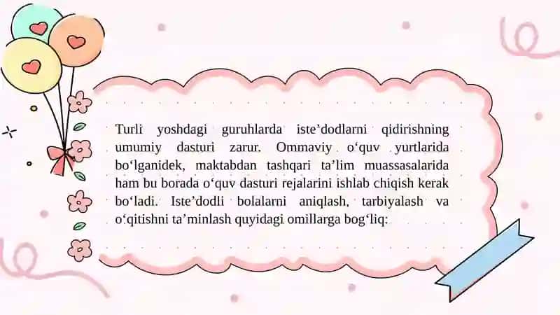 Iste’dodli o‘quvchilarni aniqlash va ularni tarbiyalash 4