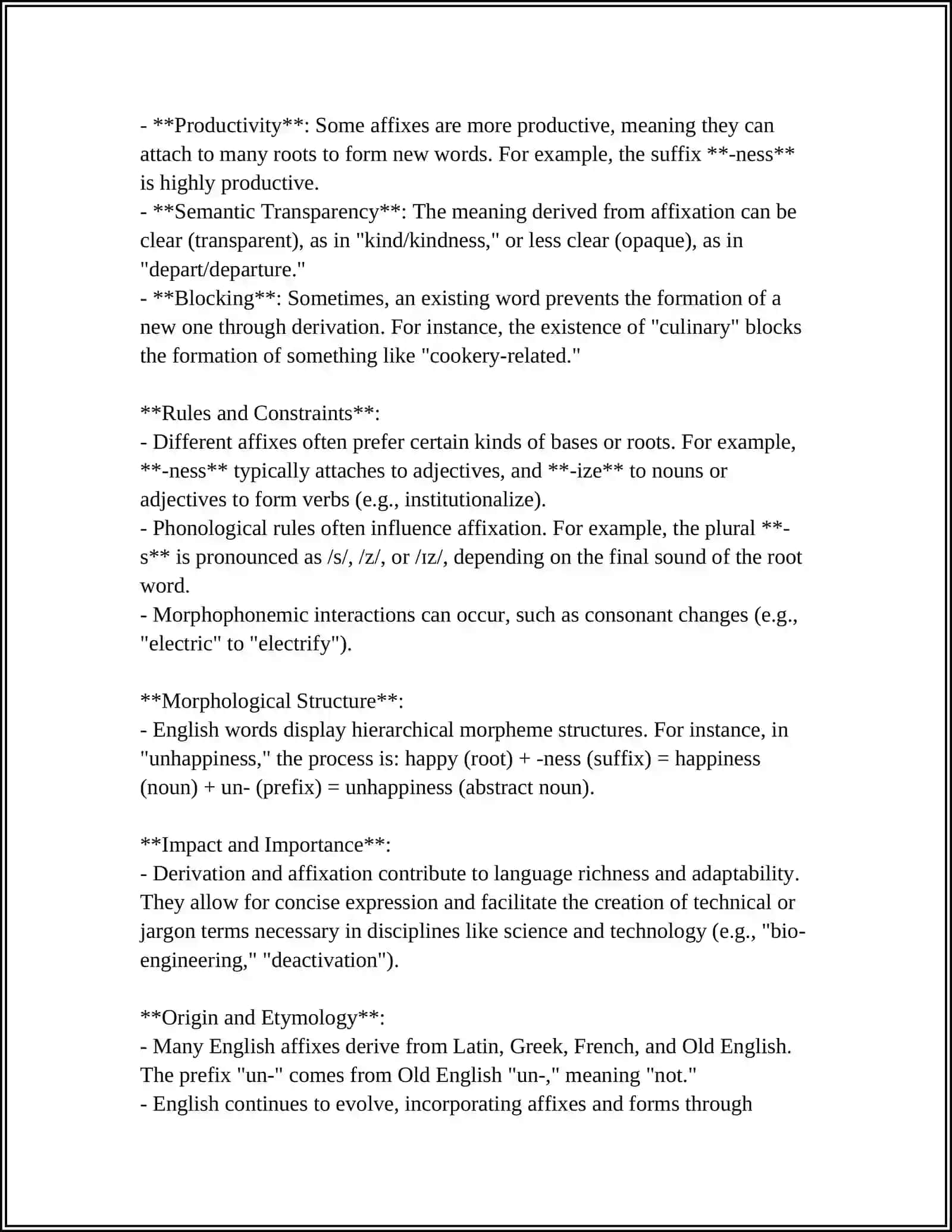 FEATURES OF WORD FORMATION MAVZUSIGA ARTICLE YOZIB BER 4