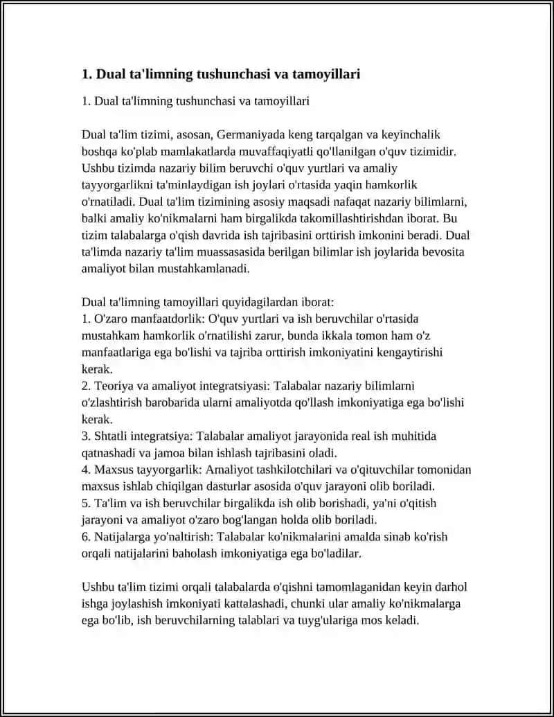 PROFESSIONAL TA'LIMGA DUAL O'QITISH TIZIMI 4