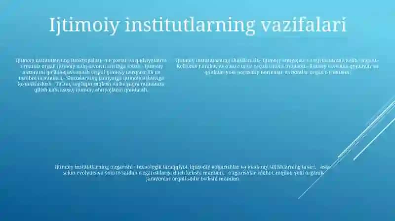 Ijtimoiy Ustanovkalarning Shakllanishi Va OʻZgarishi 4