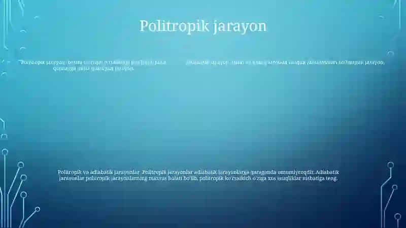Adiabatik Va Politropik Jarayon 4