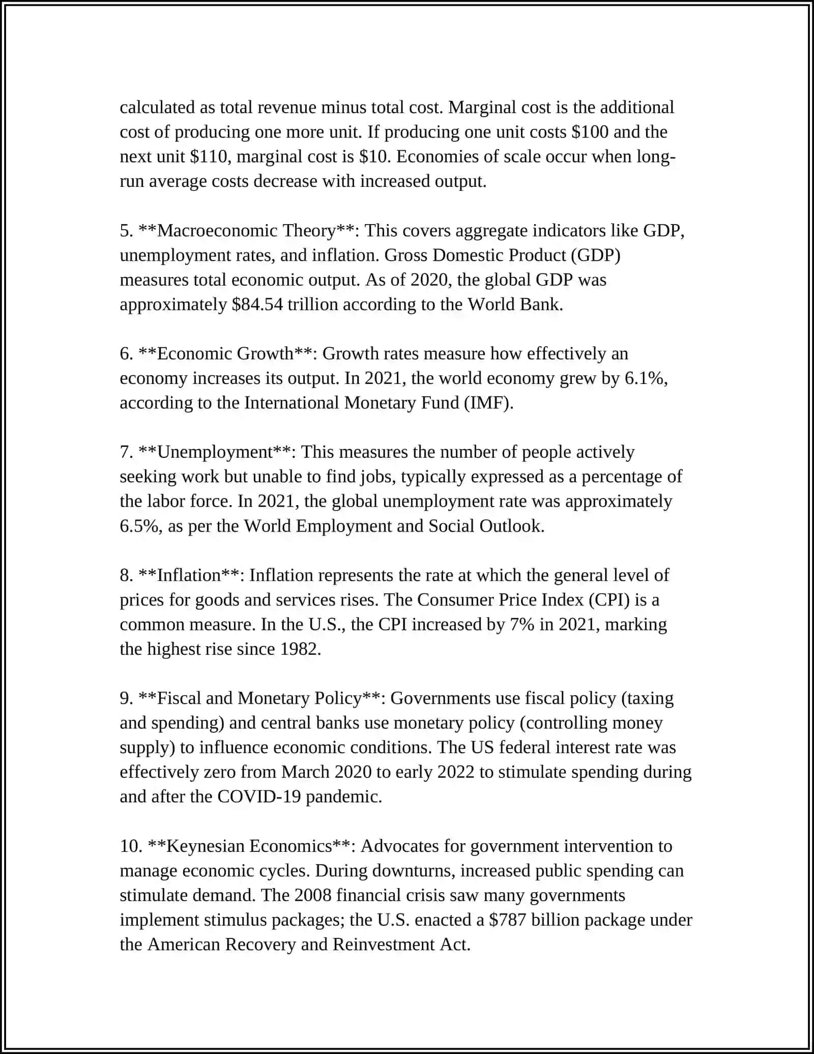 Economic Theory 4