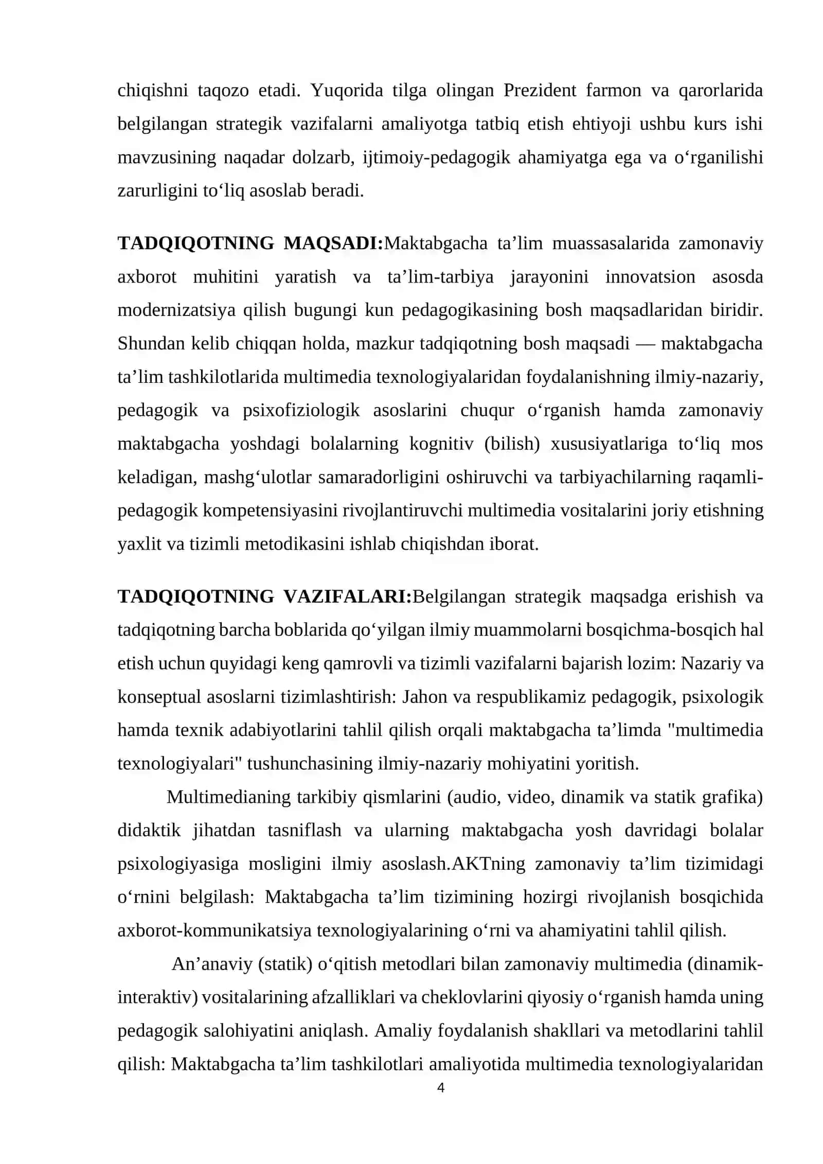 MAKTABGACHA TA’LIMDA MULTIMEDIA TEXNOLOGIYALARINING NAZARIY ASOSLARI 4
