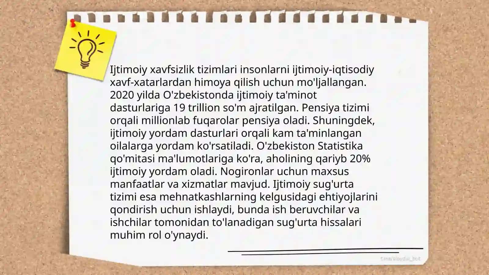 Ijtimoiy siyosat va ijtimoiy xavfsizlik 4