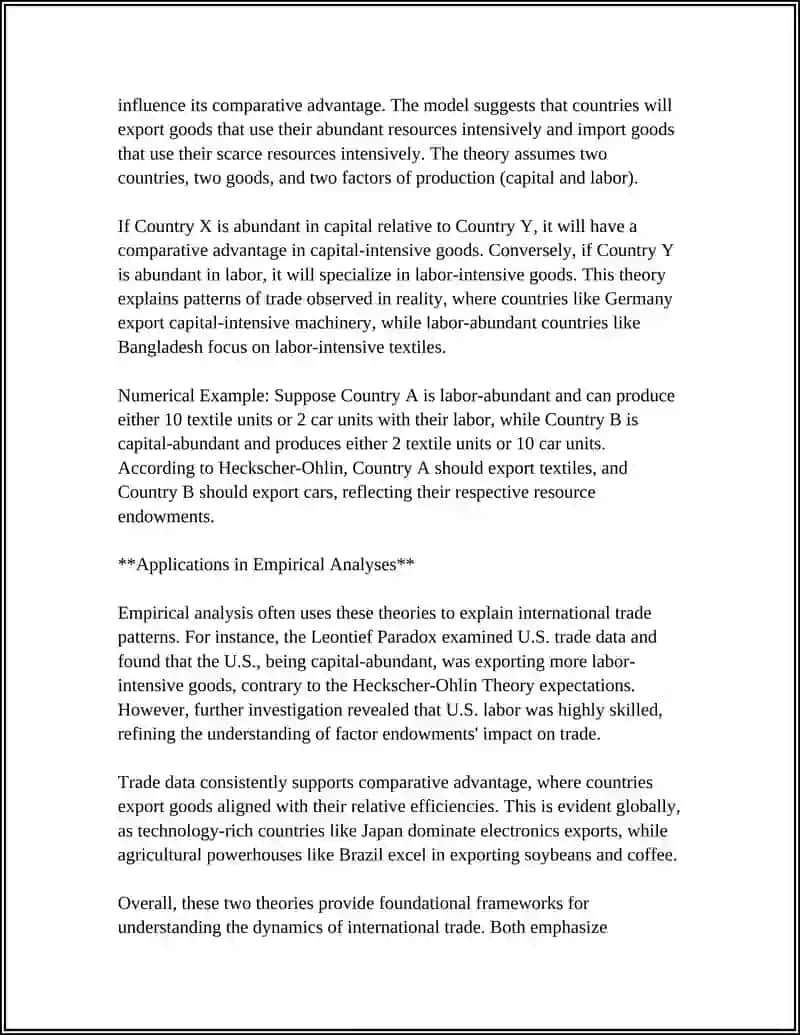 MUSTAQIL ISH: TRADE AND THE GLOBAL ECONOMY 4