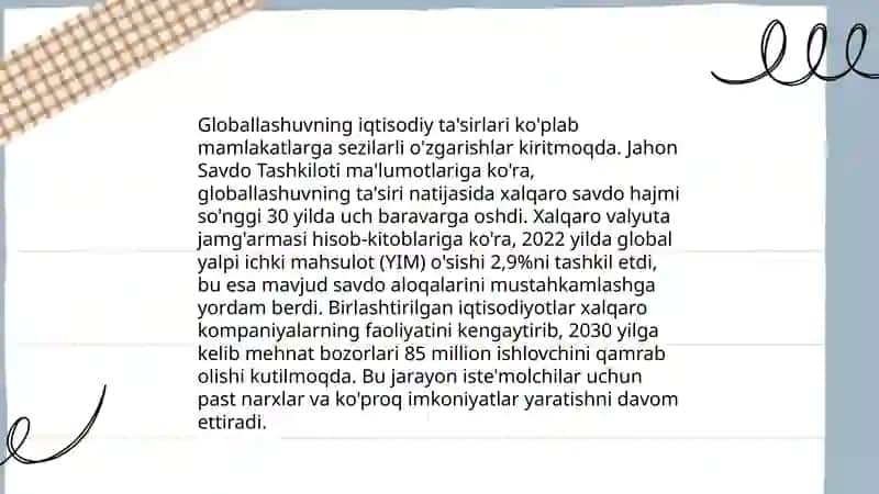 Globallashuv va global muammolarning falşafiy jihatlari 4