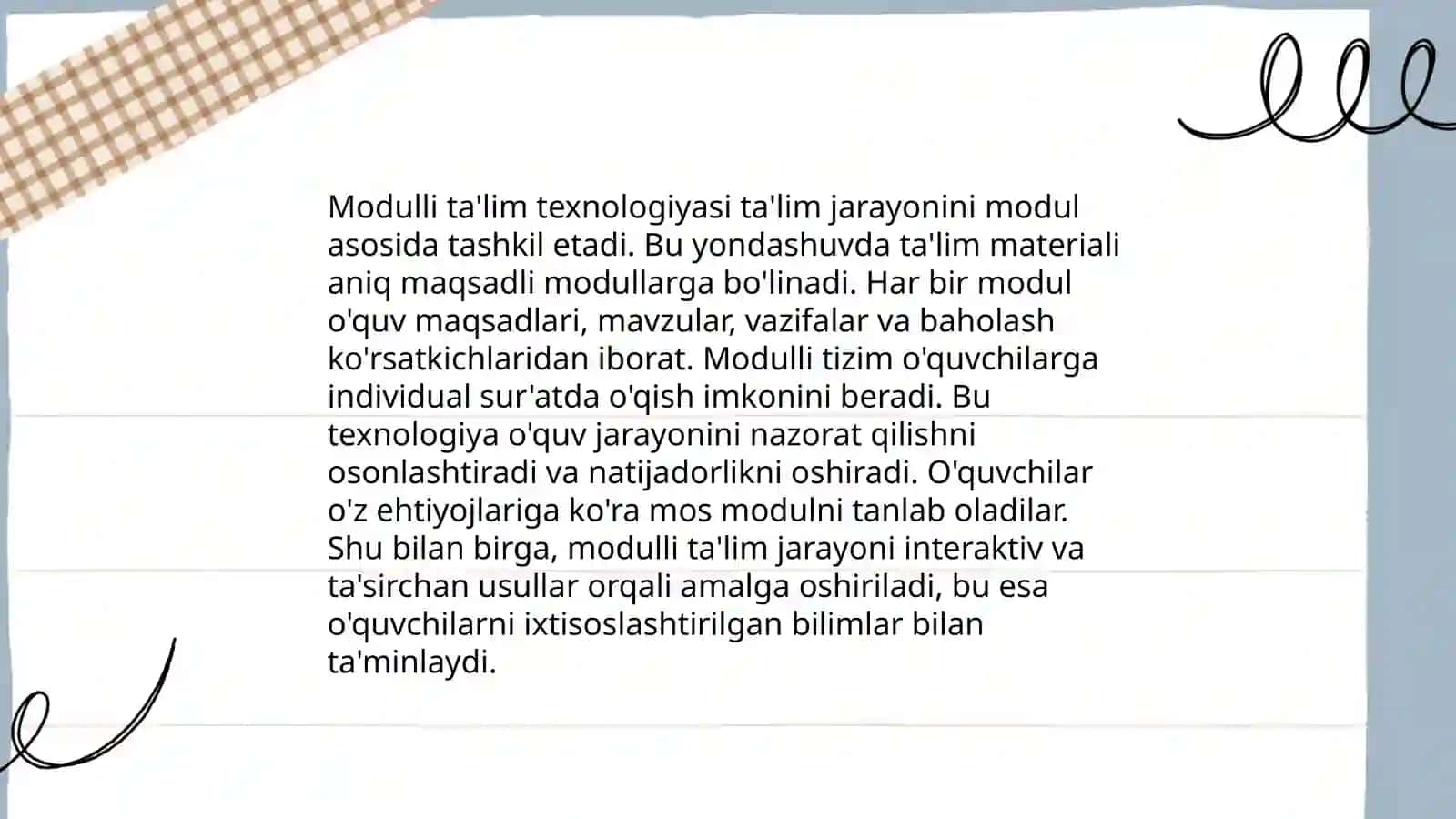 Boshlang'ich adabiy ta'limda o'quvchi ma'naviyatini kamol toptirishda muammoli va modulli ta'lim texnologiyasining ahamiyati 4